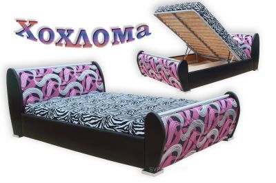 Кровать Хохлома